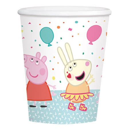 Peppa Pig Party Brights Cups I Peppa Pig Party Supplies I My Dream Party Shop UK