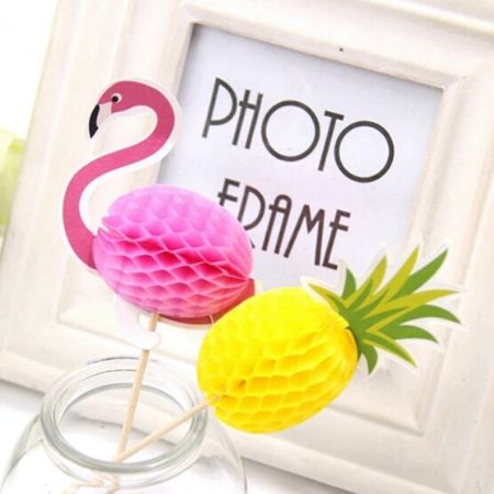 Pineapple Food Picks I Tropical Party Supplies I My Dream Party Shop UK