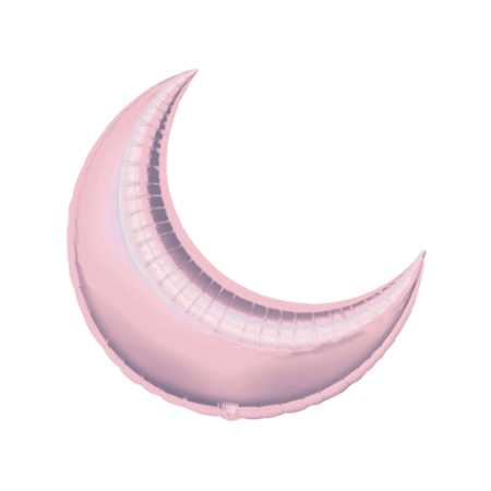 Pink Moon Helium Balloon for Collection Ruislip I My Dream Party Shop