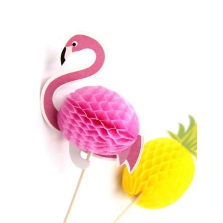 Pink Flamingo Food Picks I Flamingo Party I My Dream Party Shop I UK