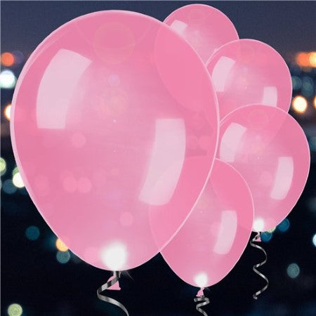 11 Inch Pink LED Balloons 5 Pack I Balloominate Light Up Balloons I My Dream Party Shop