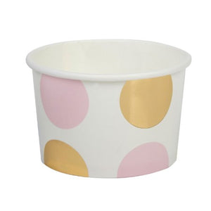 Pink Ice Cream Tubs I Party Dessert Bowls I My Dream Party Shop UK