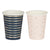 Navy and Pink Gender Reveal Cups I Gender Reveal Party I My Dream Party Shop UK