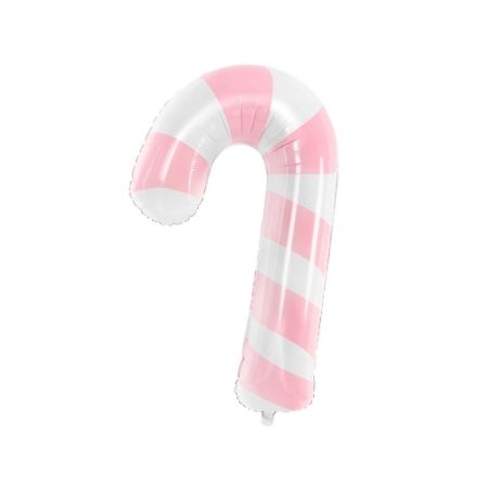 Pink Candy Cane Foil Balloon I Christmas Party Balloons I My Dream Party Shop