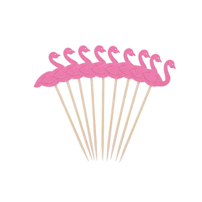 Pink Flamingo Cupcake Toppers I Flamingo Party Decorations I My Dream Party Shop UK