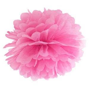 Pink Tissue Pom Poms I Pretty Pink Party Decorations I My Dream Party Shop UK