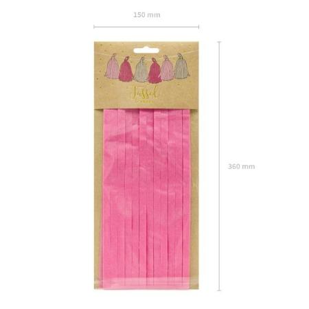 Pink and White Tassel Garland I Paper Party Decorations I My Dream Party Shop UK