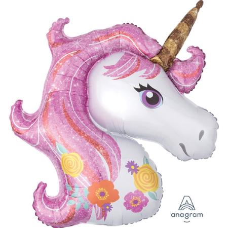 Giant Pink Unicorn Balloon I Unicorn Party Supplies I My Dream Party Shop