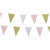 Gold, Pink and White Bunting I Pretty Decorations I My Dream Party Shop I UK
