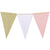 Gold, Pink and White Bunting I Pink & Gold Decorations I My Dream Party Shop I UK