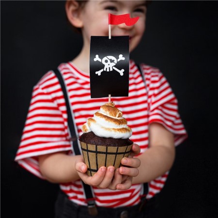Pirate Party Cupcake Holders I Pirate Party Tableware I My Dream Party Shop