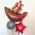 Pirate Helium Foil Balloons Inflated for collection I My Dream Party Shop Ruislip