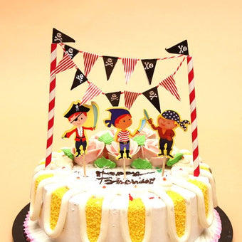 Pirate Cake Topper I Cool Pirate Party Decorations I My Dream Party Shop I UK