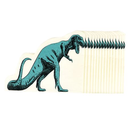 T-Rex Shaped Dinosaur Party Napkins I Dinosaur Party Supplies I My Dream Party Shop UK