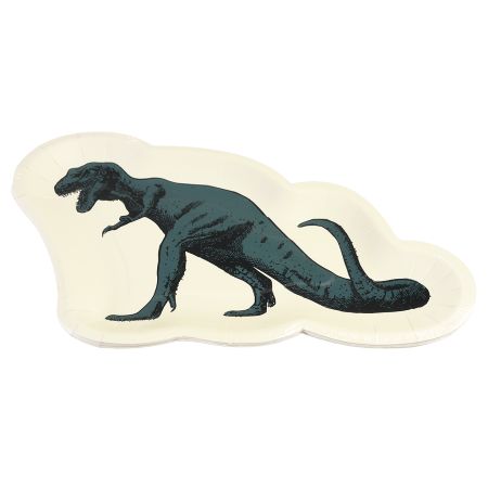 Dinosaur Shaped Party Plates I Dinosaur Party Tableware I My Dream Party Shop UK