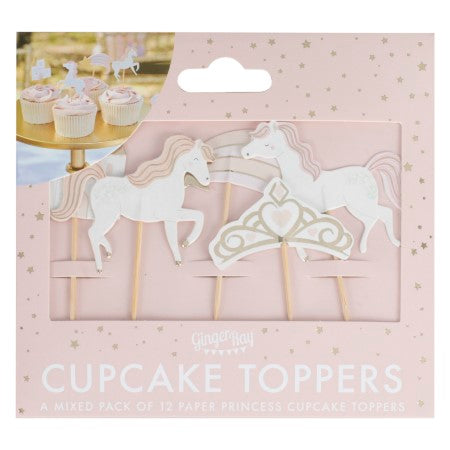 Princess Party Cake Toppers I Princess Party Decorations I My Dream Party Shop UK