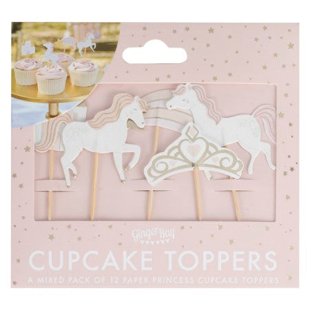 Princess Party Cake Toppers I Princess Party Tableware I My Dream Party Shop UK