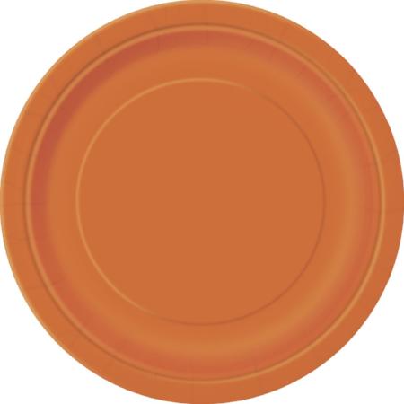 Large Pumpkin Orange Plates I Orange Party Decorations I My Dream Party Shop UK