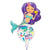 Purple Mermaid Helium Balloon Bouquet Collection Ruislip I My Dream Party Shop 
