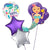 Purple Mermaid Helium Balloon Collection Ruislip I My Dream Party Shop 