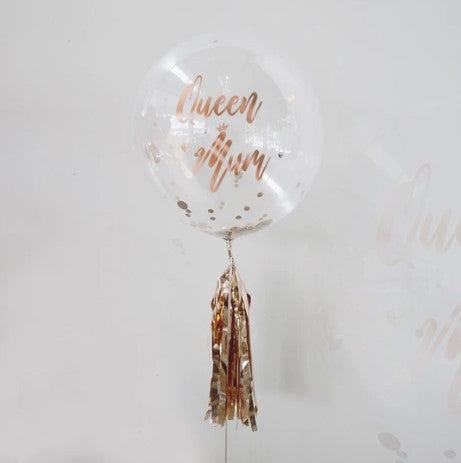 Personalised Mother&#39;s Day Bubble Balloon I Helium Balloons Ruislip I My Dream Party Shop