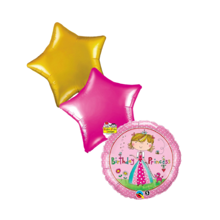 Princess Foil Helium Balloons Ruislip I My Dream Party Shop