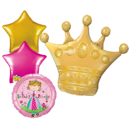 Princess Foil Helium Balloons Ruislip I My Dream Party Shop