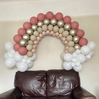 Bespoke Rainbow Balloon Arch for Collection Ruislip | My Dream Party Shop