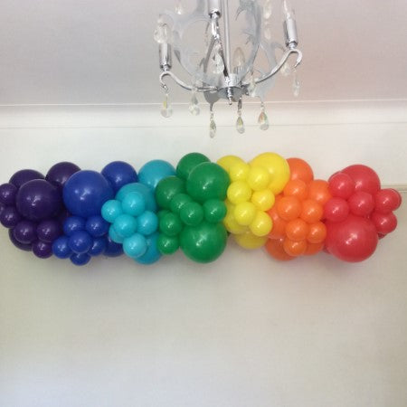 Rainbow Balloon Garland for Collection I Balloon Decorations Ruislip I My Dream Party Shop