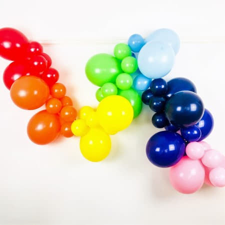 Rainbow Balloon Garland Kit I Rainbow Party Supplies I My Dream Party Shop UK