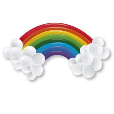 Rainbow Balloon Kit for Rainbow Party - My Dream Party Shop