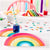 Rainbow Shaped Party Plates I Rainbow Party Tableware I My Dream Party Shop I UK