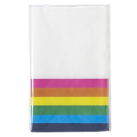 Rainbow Brights Table Cover I Rainbow Party Tableware I My Dream Party Shop UK