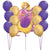 Rapunzel Helium Balloons (Helium Inflated for Collection)