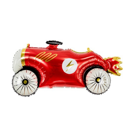 Red Foil Car Helium Balloon I Collection Ruislip I My Dream Party Shop