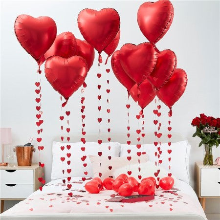 Valentine's Romantic Heart Decoration Kit I Valentines Day Decorations I My Dream Party Shop UK