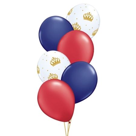 Royal Jubilee Helium Balloon Bouquet I Helium Balloons Ruislip I Dream Party Shop