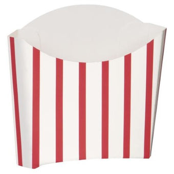 Red and White Stripe Snack Containers I Movie Night Party I My Dream Party Shop
