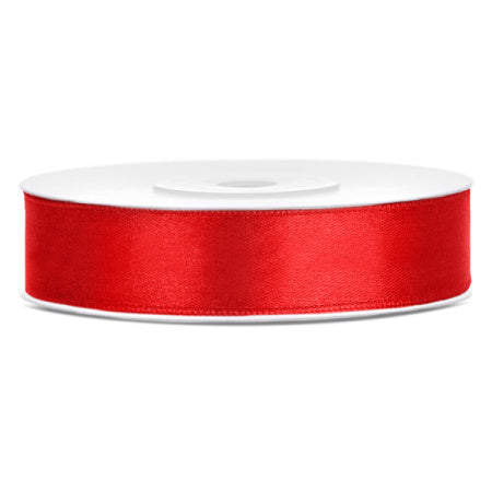 Red Satin Party Decoration Ribbon I My Dream Party Shop I UK