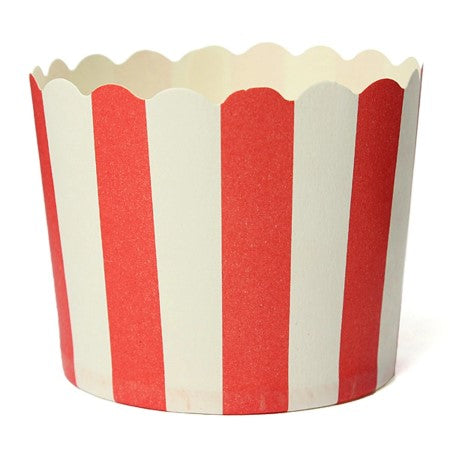 Red and White Striped Baking Cups I Greatest Showman Tableware &amp; Decorations I My Dream Party Shop I UK