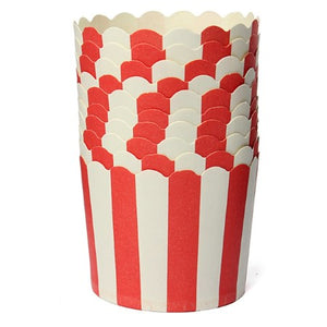 Red and White Striped Baking Cups I Pirate Party Tableware & Decorations I My Dream Party Shop I UK