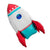 3D Space Rocket Ship Balloon Decoration I Space Party Decorations I My Dream Party Shop