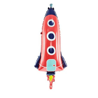 Rocket Ship Foil Balloon I Space Party Decorations and Balloons I My Dream Party Shop UK