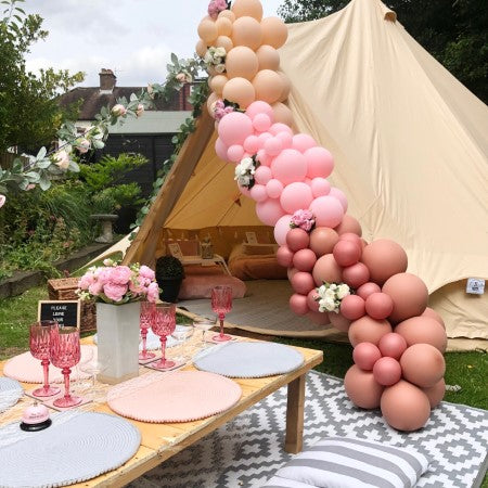 Blush, Pink and Rose Gold Balloon Garland I Collection Ruislip I My Dream Party Shop