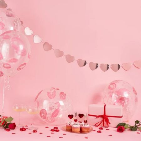 Rose Gold Heart Bunting I Engagement Decorations I My Dream Party Shop UK