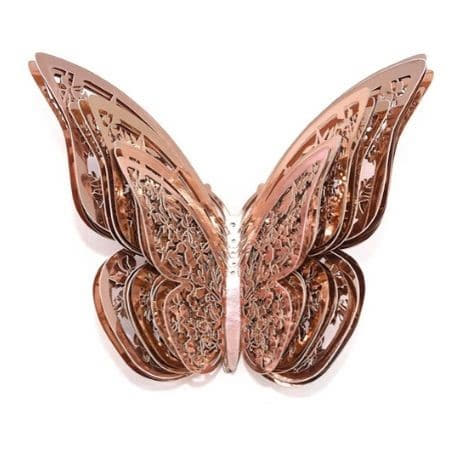 Rose Gold Butterfly Decorations I Rose Gold Wedding Decorations I UK