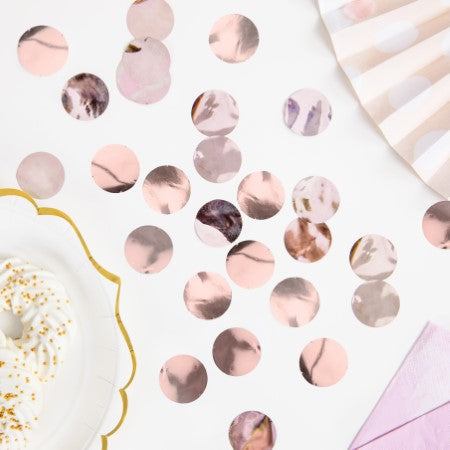 Rose Gold Foil Confetti Circles I My Dream Party Shop I UK