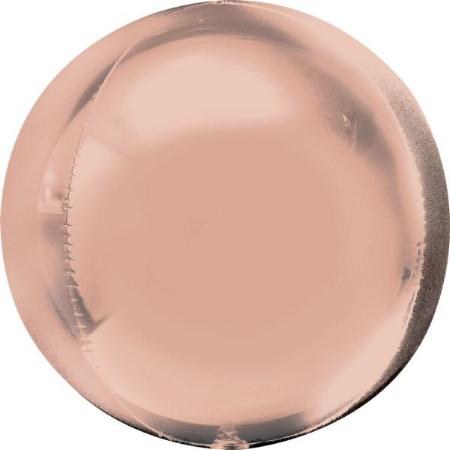 Metallic Rose Gold Orbz Balloon I Rose Gold Balloons and Tableware I My Dream Party Shop I UK