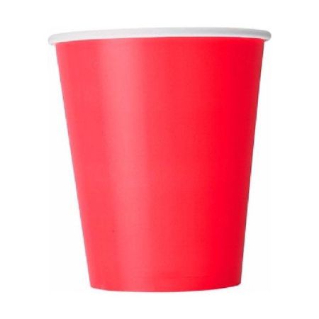 Ruby Red Party Cups 14 Pack I Red Party Tableware I My Dream Party Shop UK