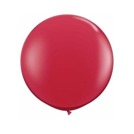 Ruby Red 24 inch Balloon I Giant Balloons I UK